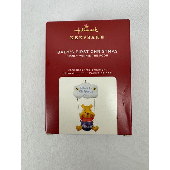 2020 Hallmark Keepsake Baby’s First Christmas Winnie the Pooh Ornament with box - Picture 3 of 6